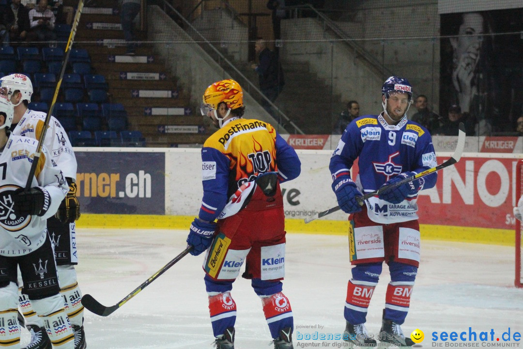 Eishockey Kloten - Schweiz: EHC Kloten vs. HC Lugano 3:1, 17.10.2017