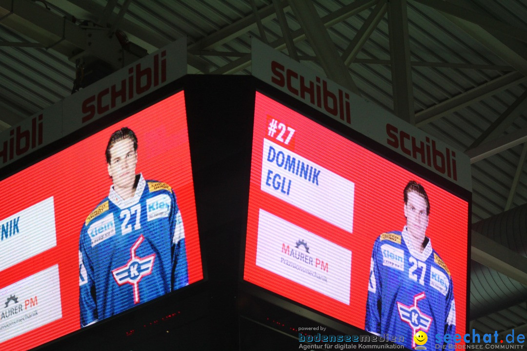 Eishockey Kloten - Schweiz: EHC Kloten vs. HC Lugano 3:1, 17.10.2017
