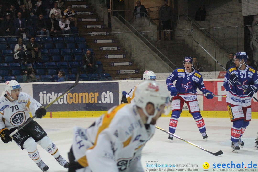 Eishockey Kloten - Schweiz: EHC Kloten vs. HC Lugano 3:1, 17.10.2017