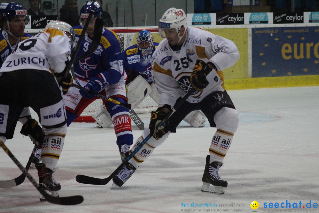 Eishockey Kloten - Schweiz: EHC Kloten vs. HC Lugano 3:1, 17.10.2017