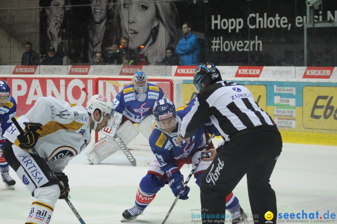 Eishockey Kloten - Schweiz: EHC Kloten vs. HC Lugano 3:1, 17.10.2017