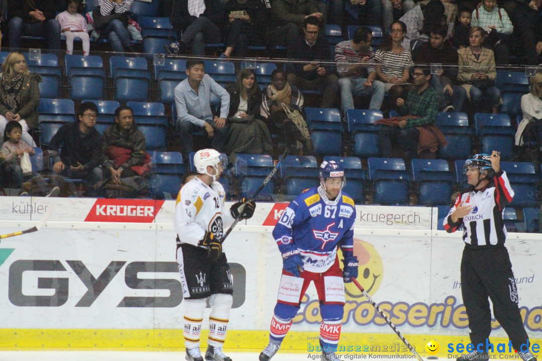 Eishockey Kloten - Schweiz: EHC Kloten vs. HC Lugano 3:1, 17.10.2017