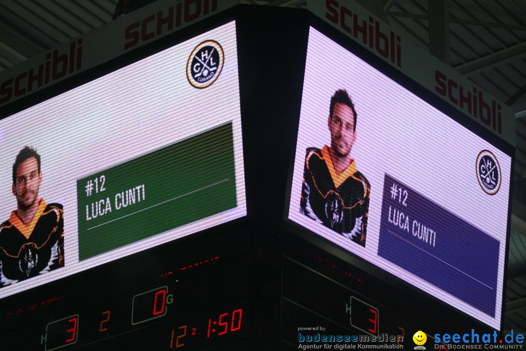 Eishockey Kloten - Schweiz: EHC Kloten vs. HC Lugano 3:1, 17.10.2017