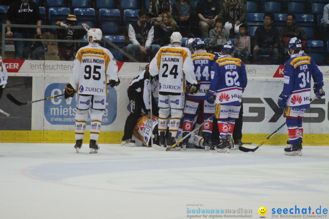 Eishockey Kloten - Schweiz: EHC Kloten vs. HC Lugano 3:1, 17.10.2017