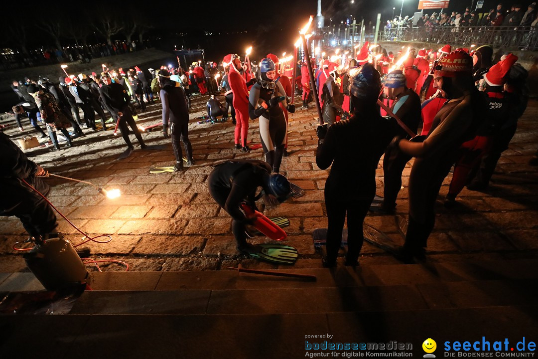 Silvesterschwimmen DLRG: Konstanz am Bodensee, 29.12.2017