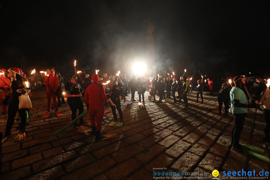 Silvesterschwimmen DLRG: Konstanz am Bodensee, 29.12.2017