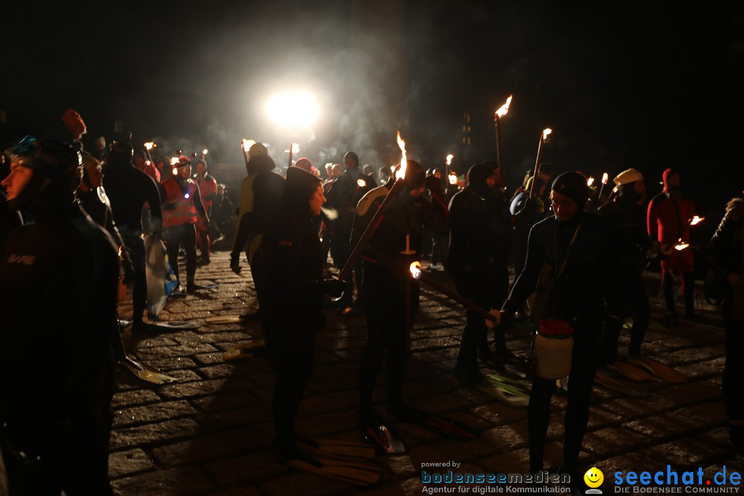 Silvesterschwimmen DLRG: Konstanz am Bodensee, 29.12.2017