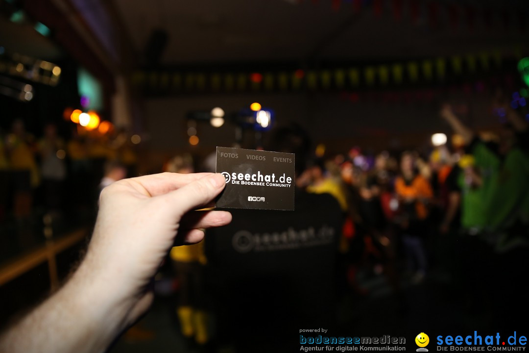 Hugeloh-Ball: Leimbach bei Markdorf am Bodensee, 13.01.2018