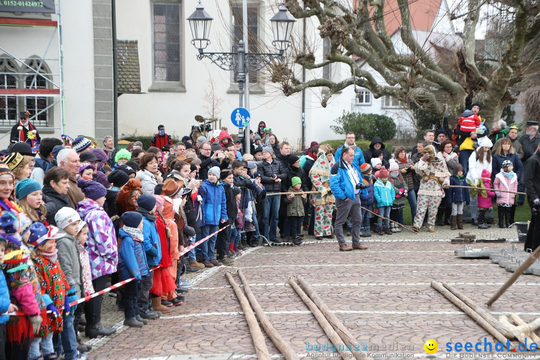 Narrenbaumstellen: Markdorf am Bodensee, 03.02.2018