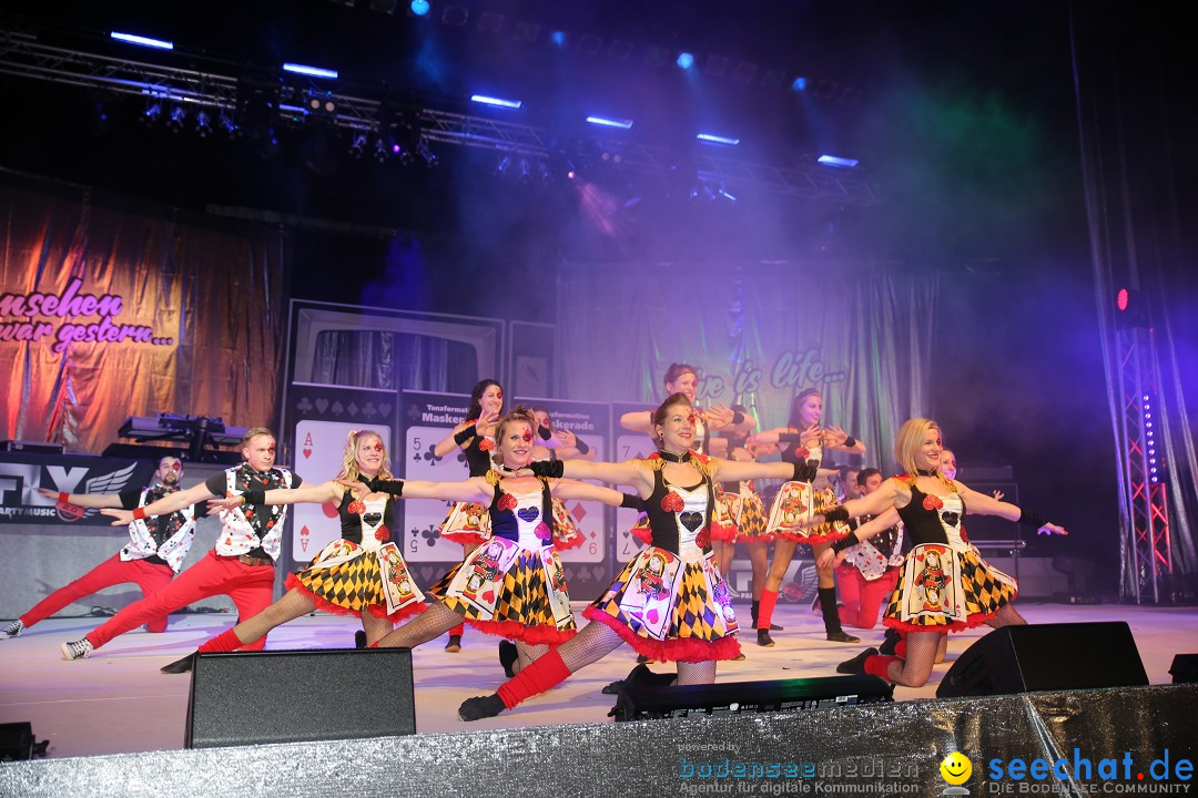 Maskenball im Graf Zeppelin Haus: Friedrichshafen am Bodensee, 10.02.2018