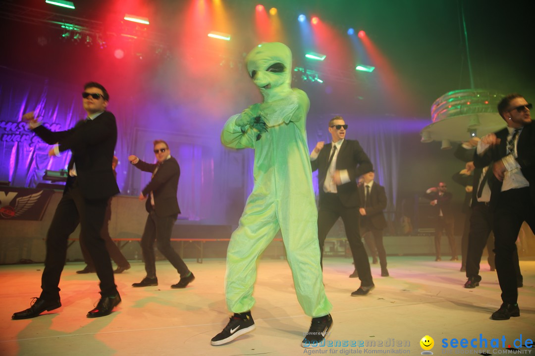 Maskenball im Graf Zeppelin Haus: Friedrichshafen am Bodensee, 10.02.2018