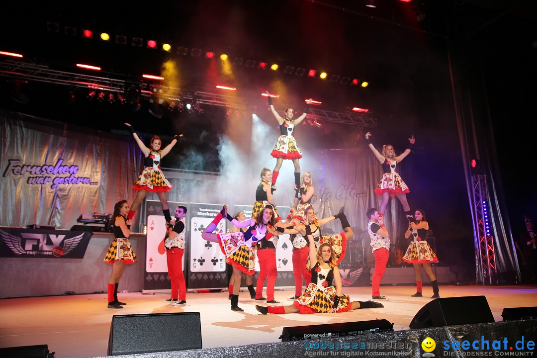 Maskenball im Graf Zeppelin Haus: Friedrichshafen am Bodensee, 10.02.2018