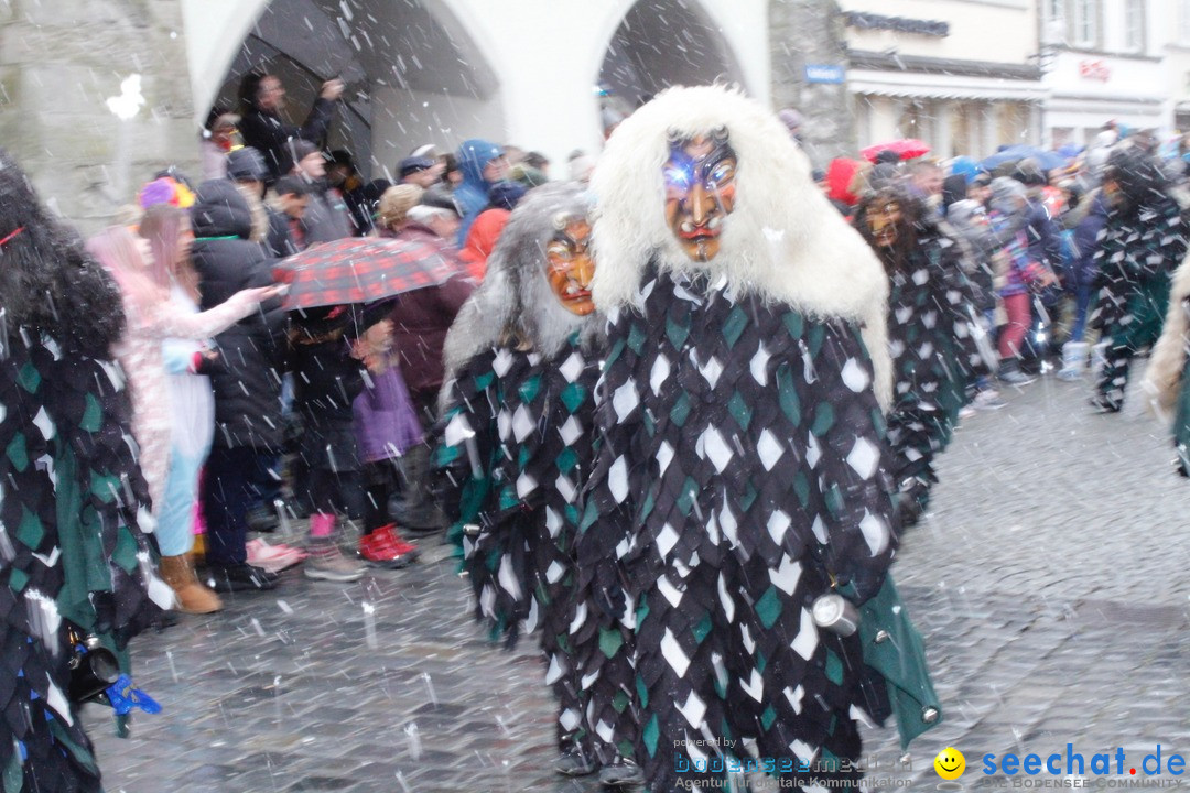 Fasnetsumzug - Narrensprung: Lindau am Bodensee, 11.02.2018