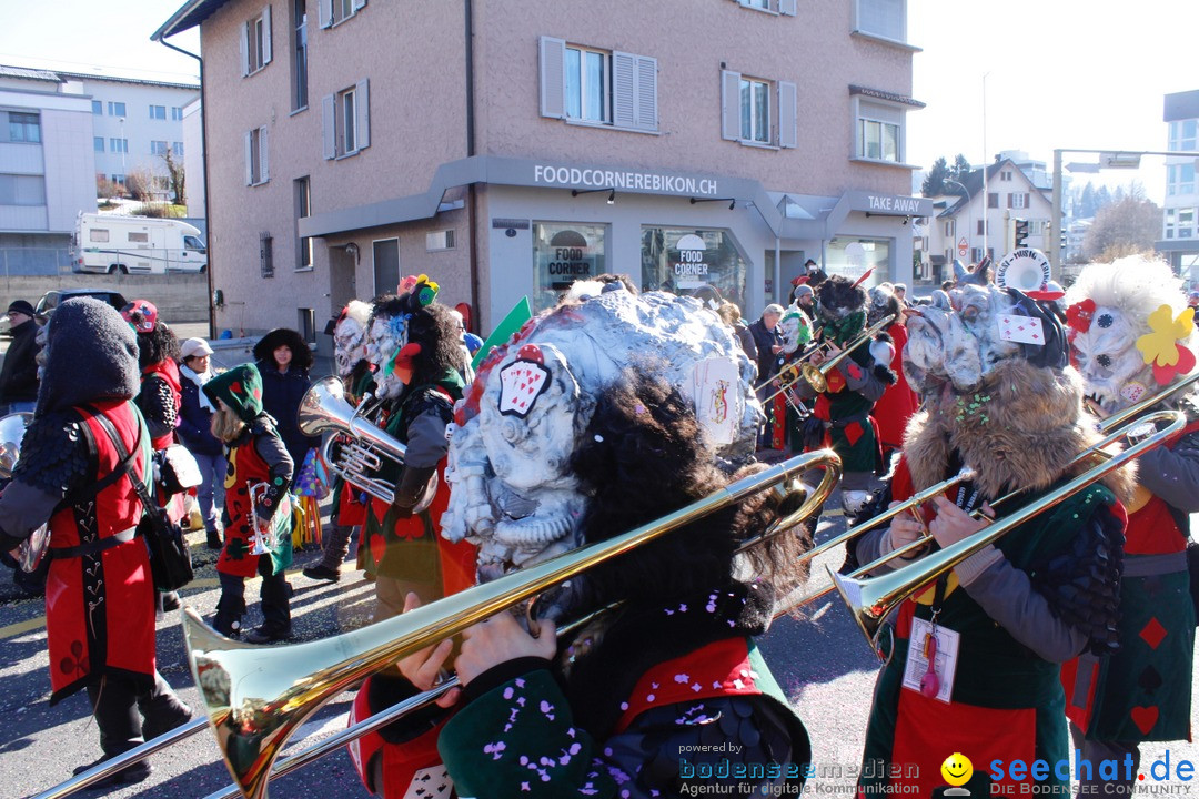 Fasnachtsumzug: Ebikon - Schweiz, 13.02.2018