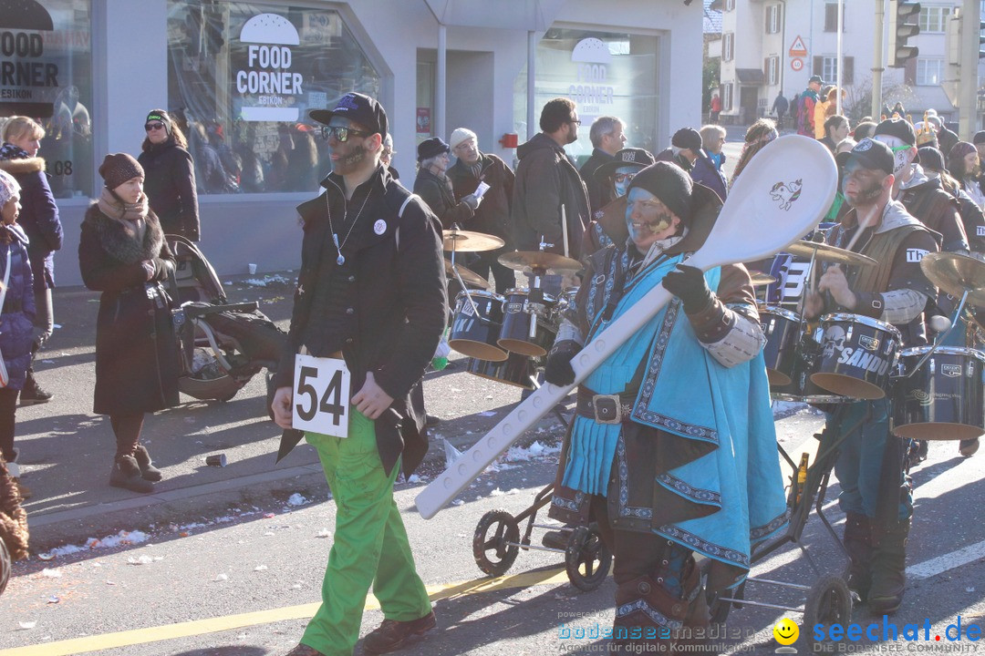 Fasnachtsumzug: Ebikon - Schweiz, 13.02.2018