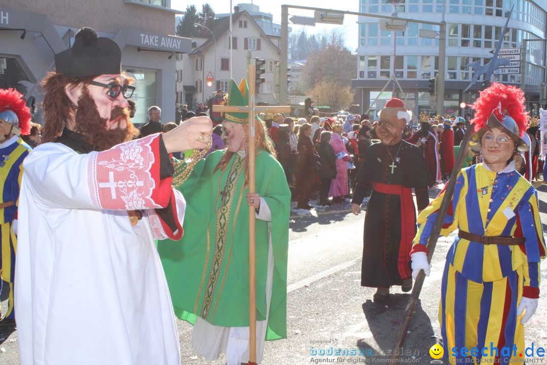 Fasnachtsumzug: Ebikon - Schweiz, 13.02.2018