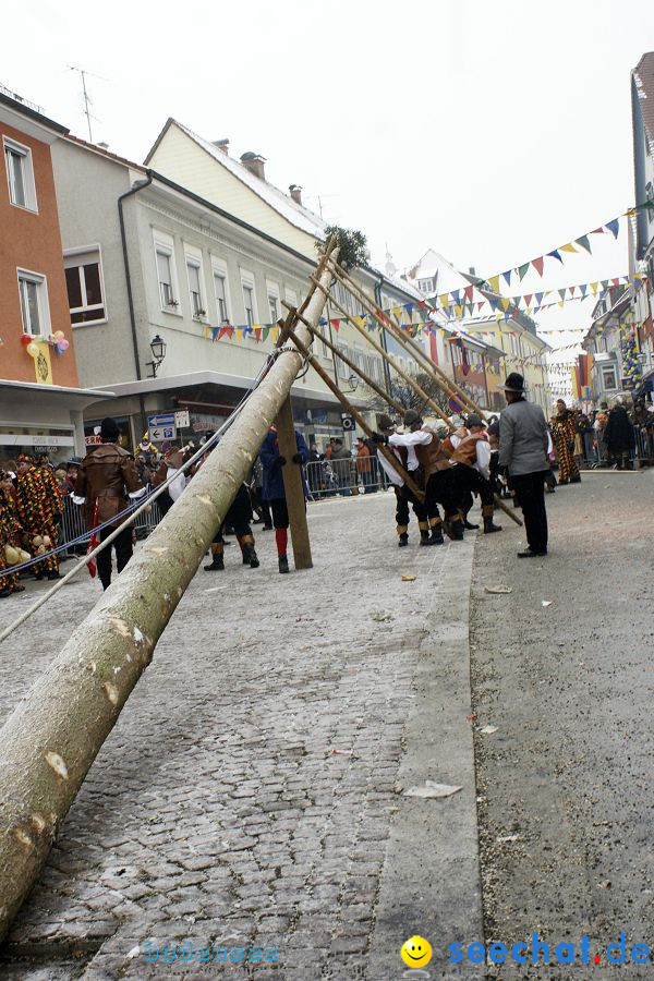 Narrenbaumstellen: Stockach, 11.02.2010