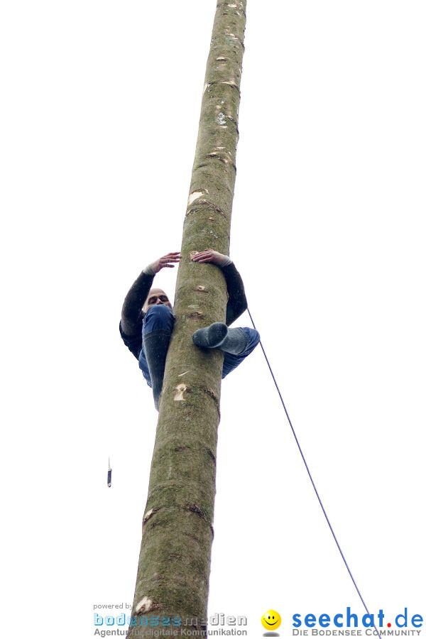 Narrenbaumstellen: Stockach, 11.02.2010