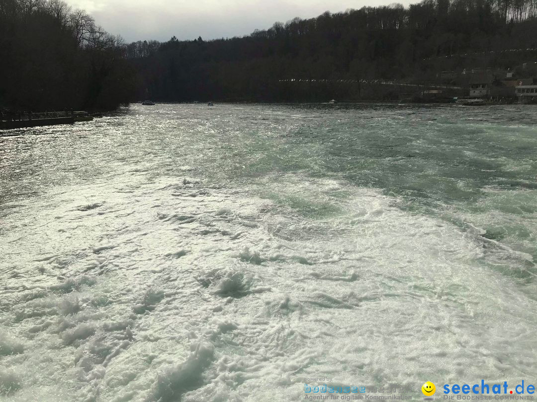 Rheinfall: Neuhausen - Schweiz, 02.04.2018