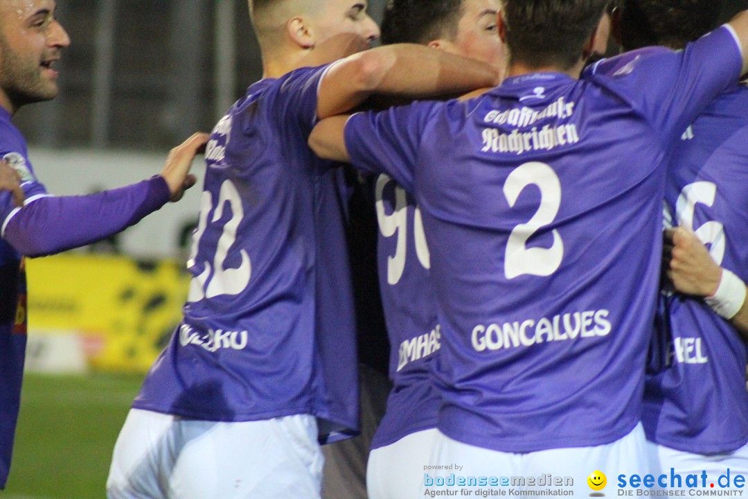 Fussball: FC Winterthur - FC Schaffhausen: Winterthur, 06.04.2018