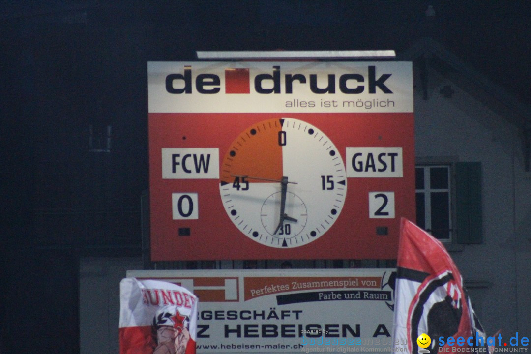 Fussball: FC Winterthur - FC Schaffhausen: Winterthur, 06.04.2018