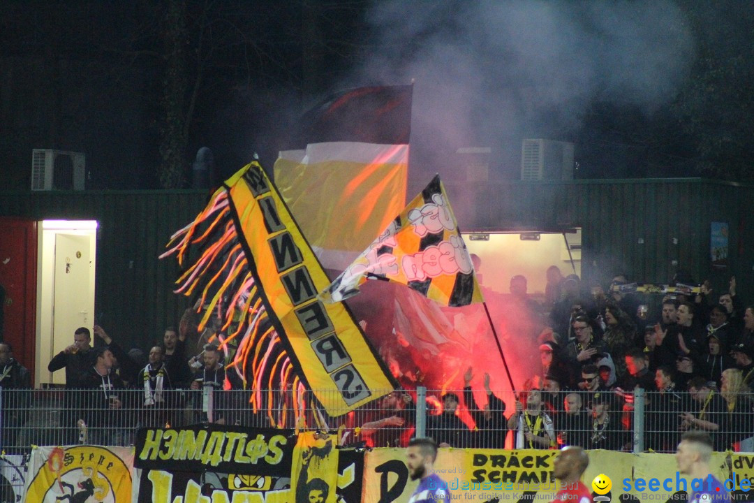 Fussball: FC Winterthur - FC Schaffhausen: Winterthur, 06.04.2018