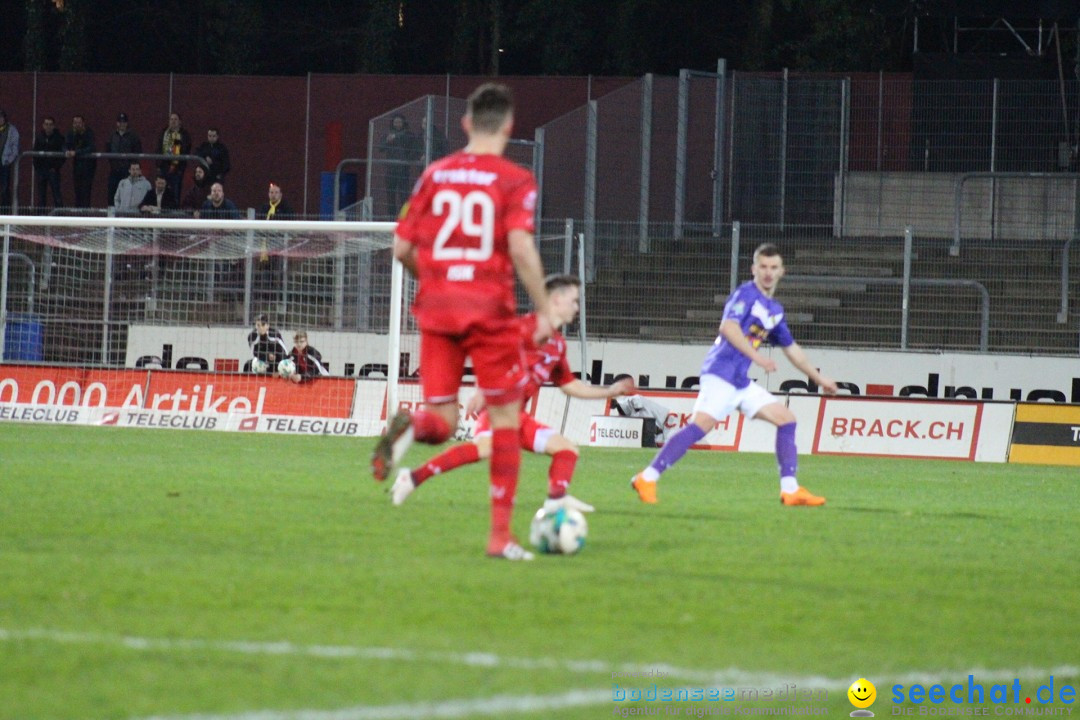 Fussball: FC Winterthur - FC Schaffhausen: Winterthur, 06.04.2018