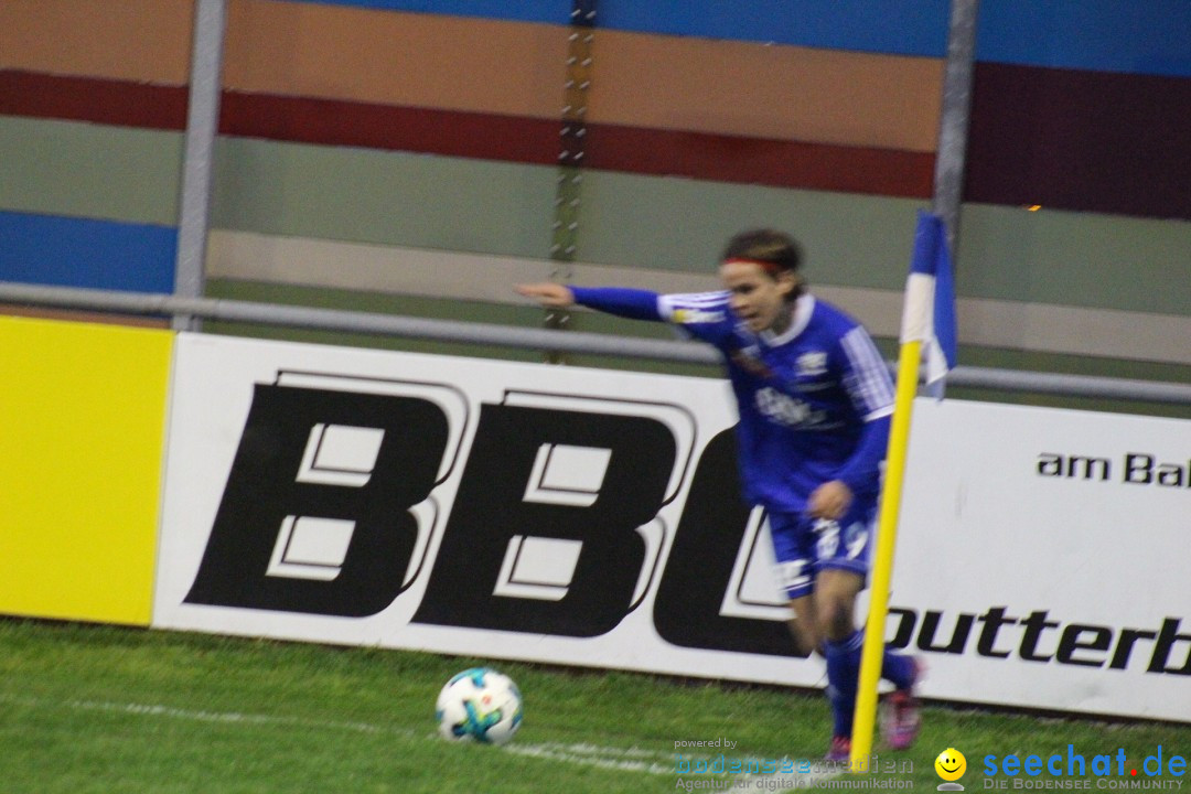 Fussball: FC Gossau vs AC Bellinzona, Gossau - Schweiz, 04.04.2018