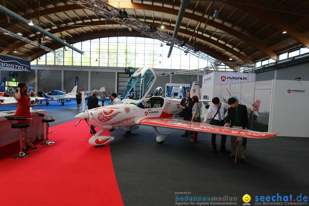 AERO - EXPO for General Aviation: Friedrichshafen am Bodensee, 21.04.2018