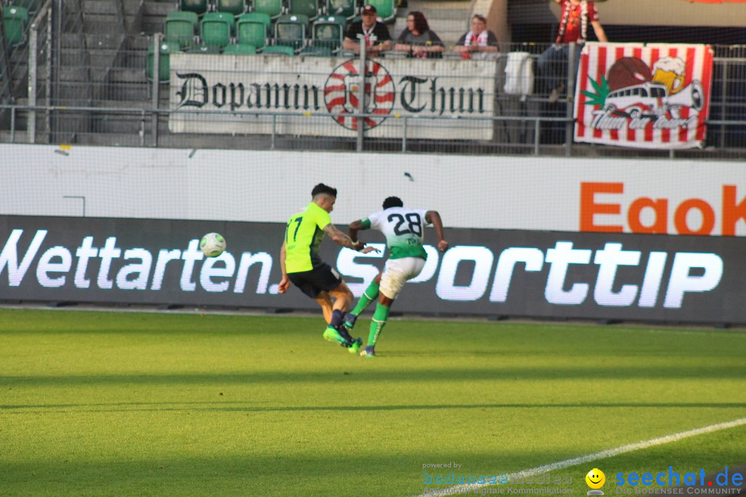 Fussball: FC ST.GALLEN 1879 vs FC THUN, St. Gallen - Schweiz, 21.04.2018
