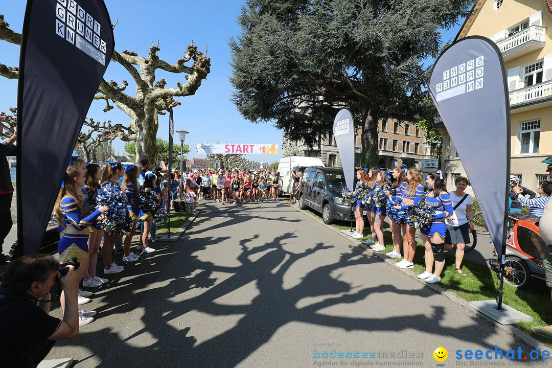 Konstanzer Frauenlauf: Konstanz am Bodensee, 22.04.2018