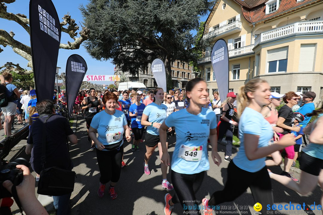 Konstanzer Frauenlauf: Konstanz am Bodensee, 22.04.2018