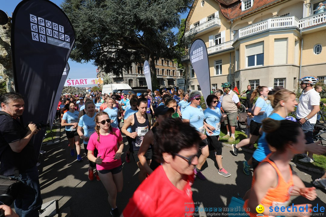Konstanzer Frauenlauf: Konstanz am Bodensee, 22.04.2018