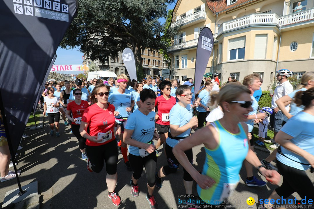 Konstanzer Frauenlauf: Konstanz am Bodensee, 22.04.2018