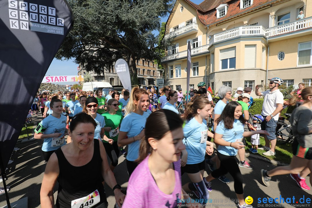 Konstanzer Frauenlauf: Konstanz am Bodensee, 22.04.2018