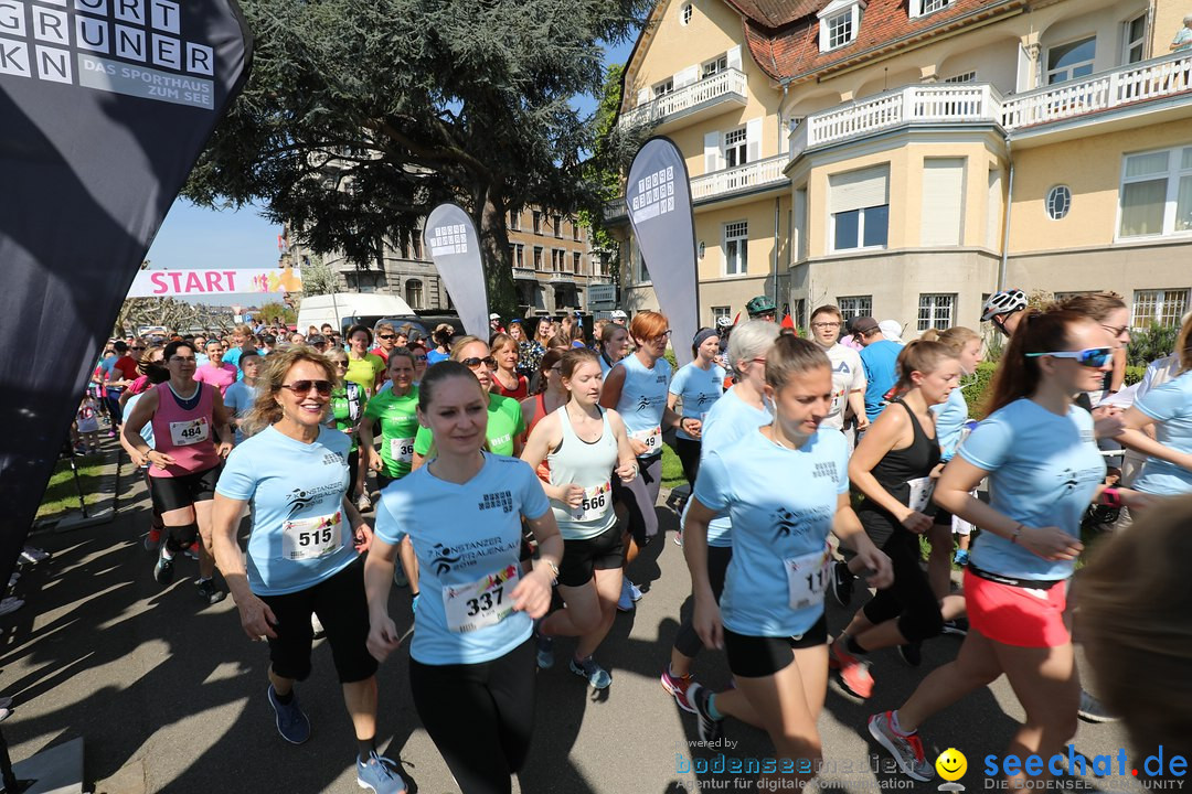 Konstanzer Frauenlauf: Konstanz am Bodensee, 22.04.2018