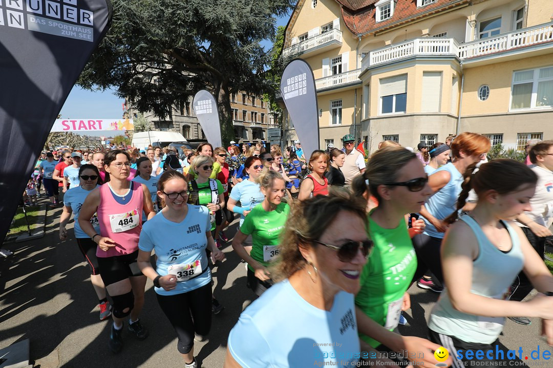Konstanzer Frauenlauf: Konstanz am Bodensee, 22.04.2018