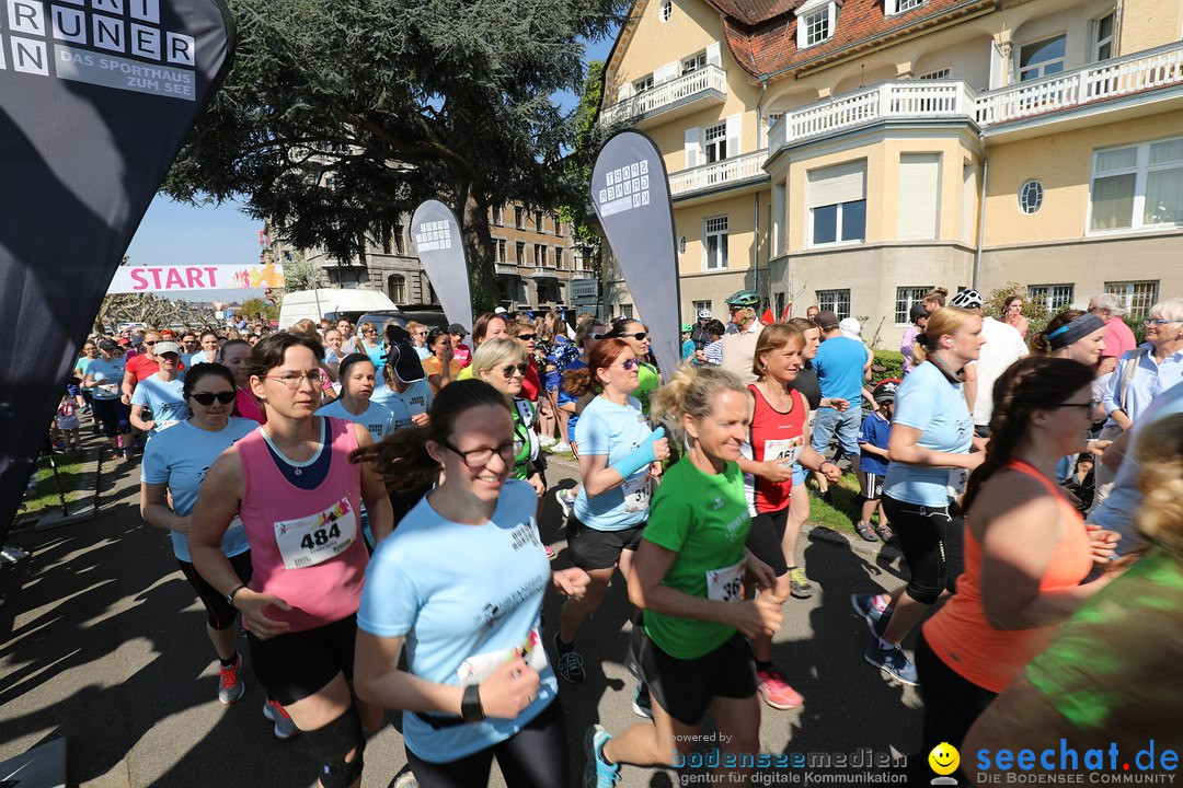 Konstanzer Frauenlauf: Konstanz am Bodensee, 22.04.2018