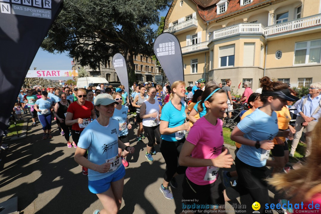 Konstanzer Frauenlauf: Konstanz am Bodensee, 22.04.2018