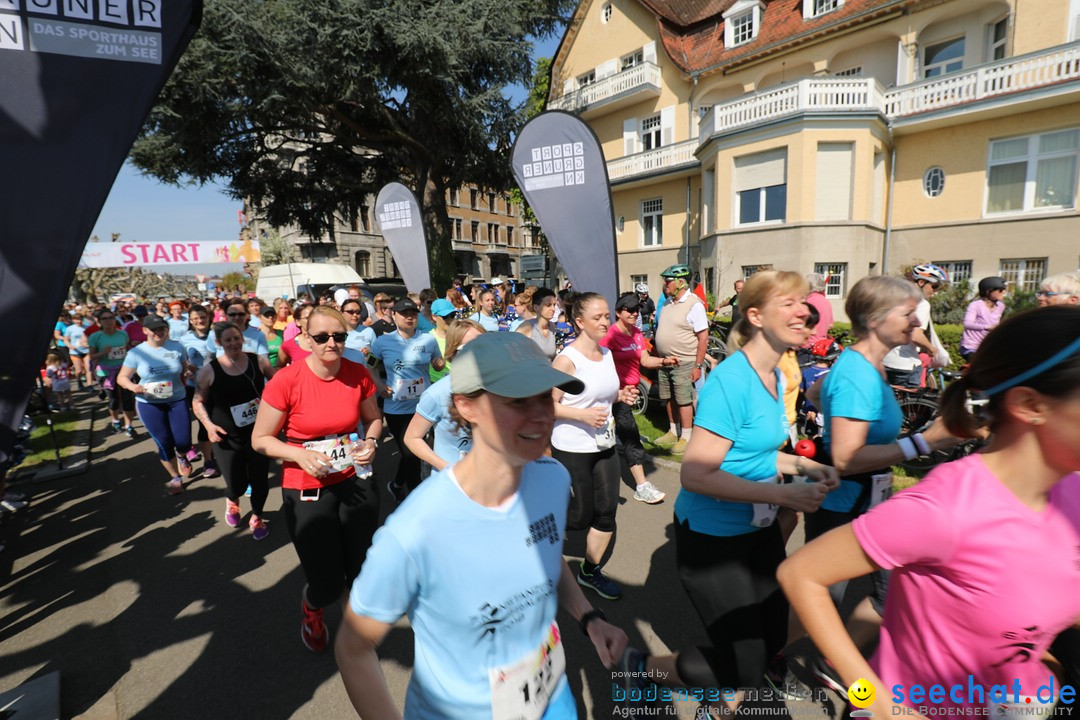 Konstanzer Frauenlauf: Konstanz am Bodensee, 22.04.2018