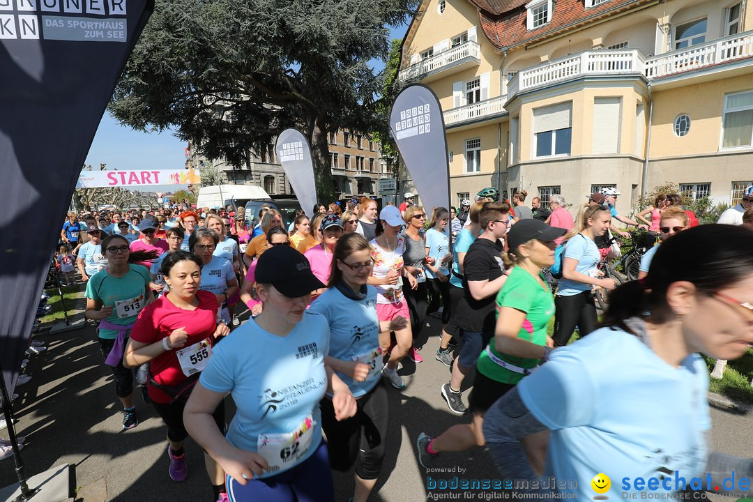 Konstanzer Frauenlauf: Konstanz am Bodensee, 22.04.2018