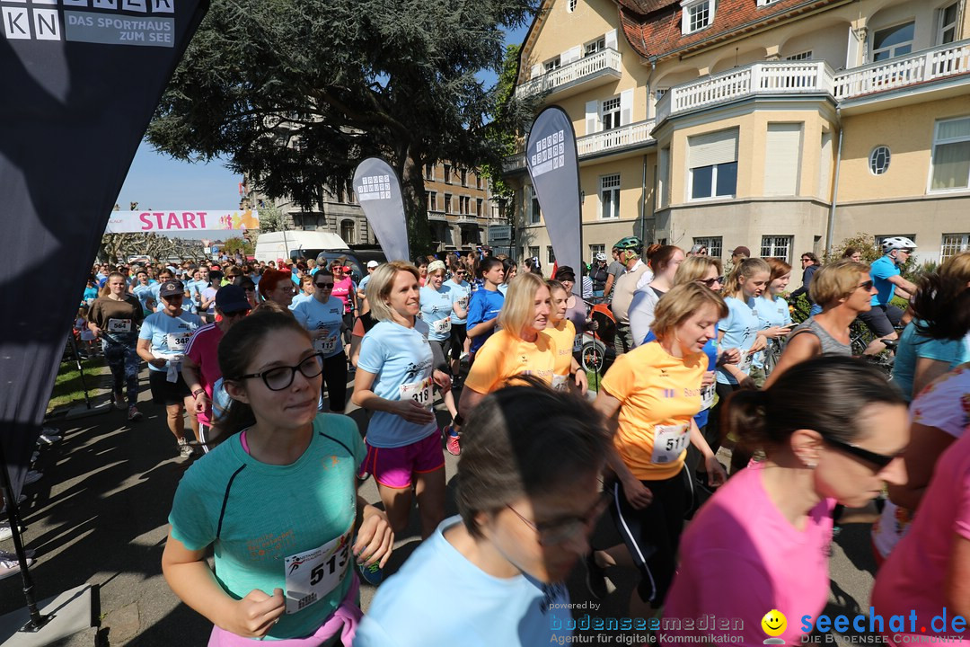 Konstanzer Frauenlauf: Konstanz am Bodensee, 22.04.2018