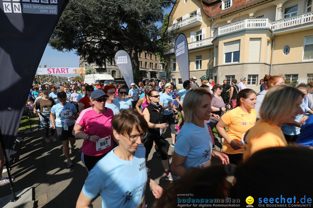 Konstanzer Frauenlauf: Konstanz am Bodensee, 22.04.2018