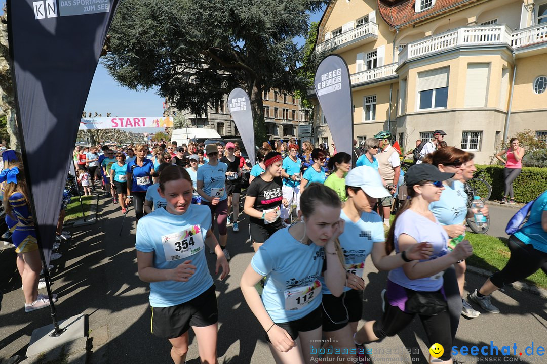 Konstanzer Frauenlauf: Konstanz am Bodensee, 22.04.2018