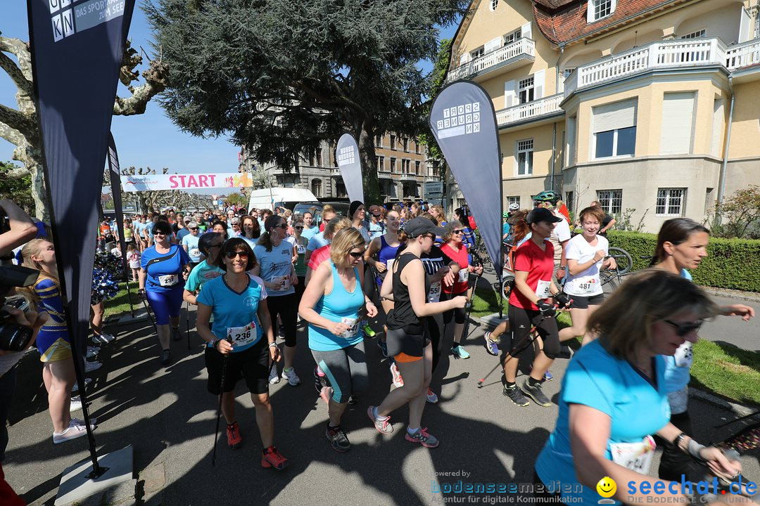Konstanzer Frauenlauf: Konstanz am Bodensee, 22.04.2018