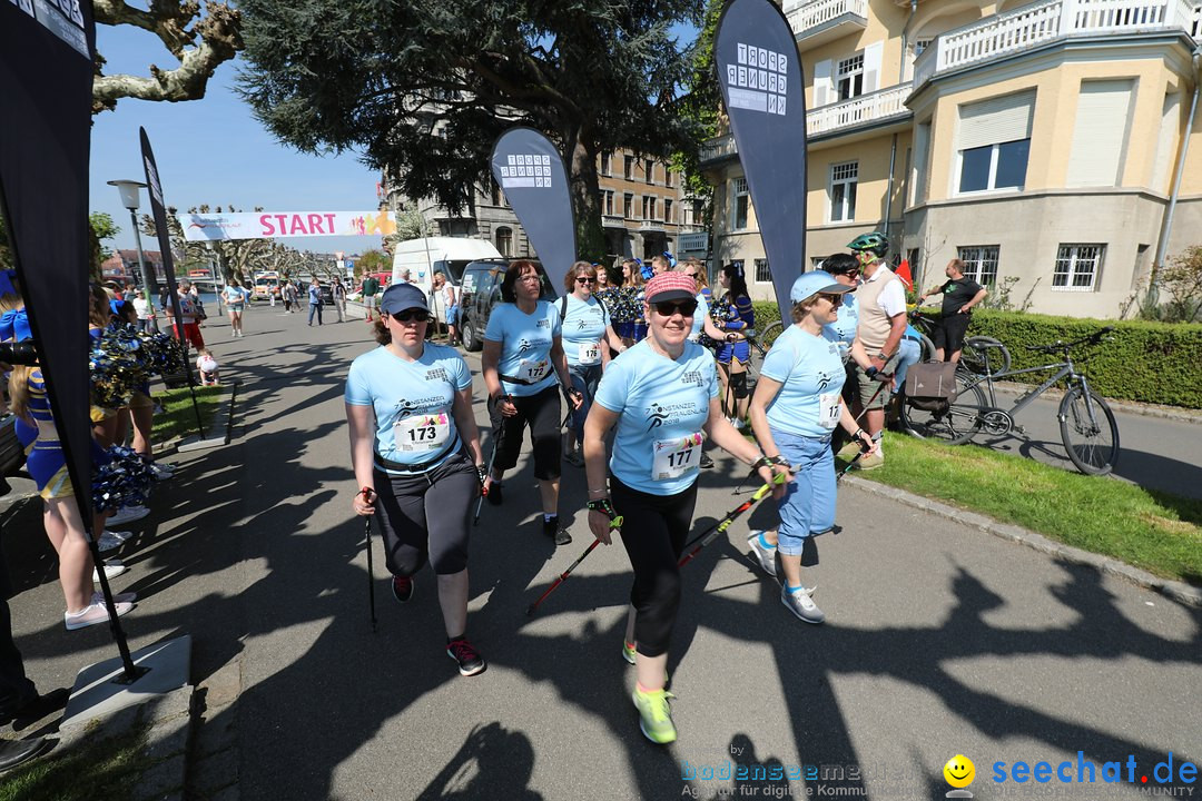 Konstanzer Frauenlauf: Konstanz am Bodensee, 22.04.2018