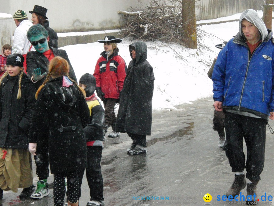 Narrenbaumstellen: Stetten, 11.02.2010