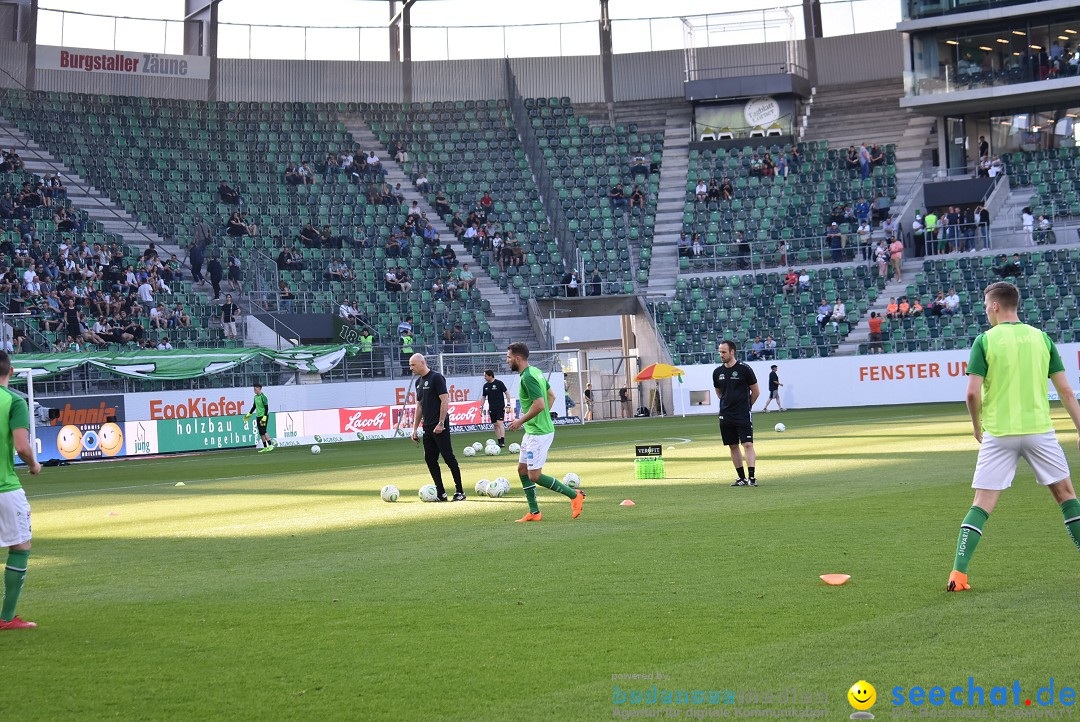 Fussball: FC ST.GALLEN 1879 vs FC THUN, St. Gallen - Schweiz, 21.04.2018