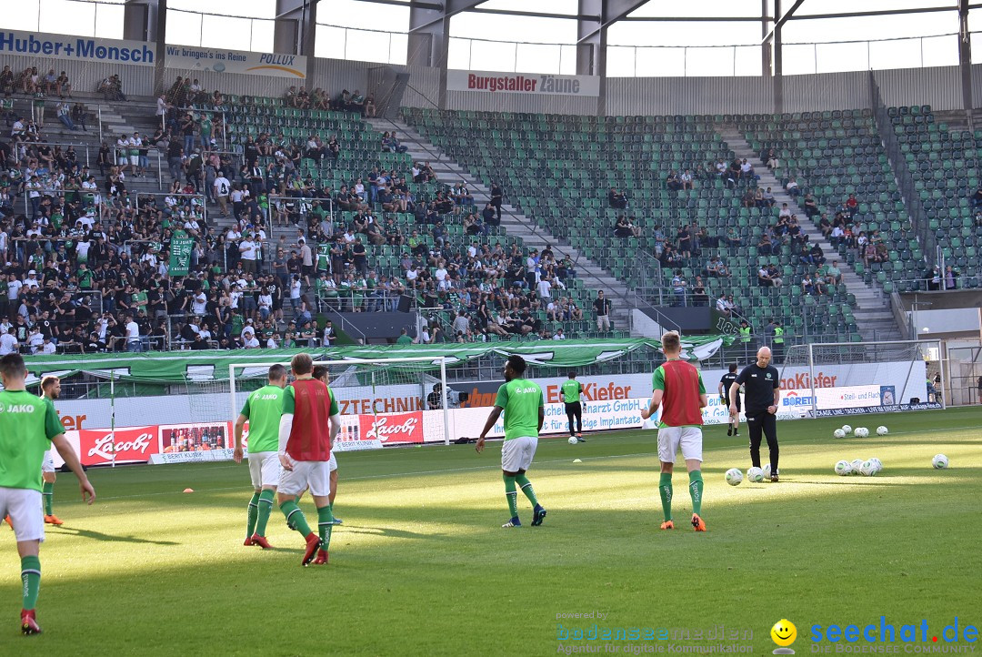 Fussball: FC ST.GALLEN 1879 vs FC THUN, St. Gallen - Schweiz, 21.04.2018
