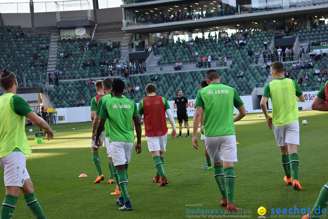 Fussball: FC ST.GALLEN 1879 vs FC THUN, St. Gallen - Schweiz, 21.04.2018